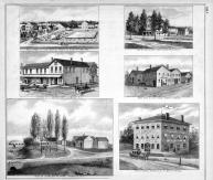 J.W. White, Jno. Kinney, J. Brown, Charles W. Pike, Union Hotel. E. P. Smith, Angola, Hamburg, Evans, Erie County 1880
